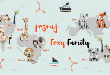 Foxy Family personalizowane tablice manipulacyjne dla dzieci